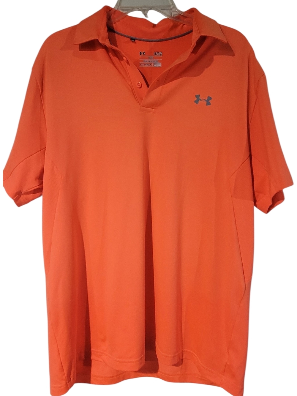 Under Armour Men’s Bright Orange Performance Polo